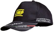 Czapki dla dzieci - OMP Racing Czapka baseballowa dziecięca OMP Racing Spirit czarna PR918C071 - miniaturka - grafika 1
