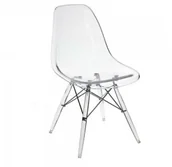 Krzesła - D2.Design Krzesło P016 Clear 175016 - miniaturka - grafika 1