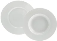 Serwisy obiadowe - Bone China Rosenthal 61040 800001 18339 jadeit Biały 12-częściowy zestaw Fine tablica 61040-800001-18339 - miniaturka - grafika 1