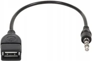 Kable komputerowe i do monitorów - Kabel Przewód Przejściówka Jack 3,5mm Aux Na Usb - miniaturka - grafika 1