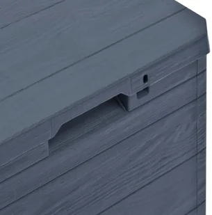 vidaXL Skrzynia ogrodowa, 90 L, antracytowa vidaXL - Pozostałe meble ogrodowe - miniaturka - grafika 7
