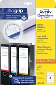Etykiety samoprzylepne i bloki etykiet - Zweckform etykiety na grzbiet teczki 61 x 129 mm białe 40 szt twm_954402 - miniaturka - grafika 1