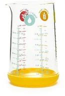 Pozostałe akcesoria kuchenne - Pebbly pebbly PKM-0500j miarka z podstawą silikonowej szkło żółte 10 x 8 x 16 cm PKM-0500J - miniaturka - grafika 1