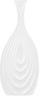 Beliani Beliani Wazon dekoracyjny 39 cm biały THAPSUS - Dekoracje domu - miniaturka - grafika 2