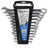 Klucze i nasadki - Geko Klucze Płasko - Oczkowe Zestaw 6-22 mm 12el - miniaturka - grafika 1