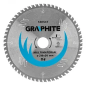 Piły spalinowe - Graphite Tarcza do pilarki, widiowa, 216 x 30 mm, 60 zębów, uniwersalna TOP-55H547 - miniaturka - grafika 1