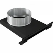 Akcesoria kominkowe - Kratki.pl Dolot powietrza fi 100 do wkładów żeliwnych DOLOT/ZELIWO/100 - miniaturka - grafika 1