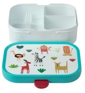 Mepal Zestaw dziecięcy bidon i lunchbox Campus Animal Friends 107410165373 107410165373 - Zestawy naczyń dla dzieci - miniaturka - grafika 3