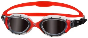 Zoggs Okularki pływackie PREDATOR FELX TITANIUM lustrzane srebrne - Pływanie - miniaturka - grafika 2