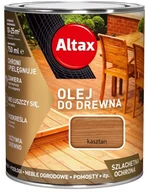 Farby i impregnaty do drewna - Altax Impregnat Olej Do Drewna Kasztan 0,75 L (ALOLKA-075) - miniaturka - grafika 1