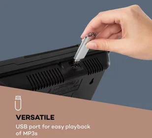 Auna Wallie Czarny (MG3-Wallie BK) - Wieże - miniaturka - grafika 8