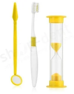 POZOSTALI FEELO zestaw ortodotyczny w kosmetyczce żółty - Produkty na nieświeży oddech - miniaturka - grafika 5