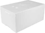 Termosy - Termobox pudełko termiczne styropianowe z pokrywką atest PZH 580x380x285mm 32L Arpack - miniaturka - grafika 1