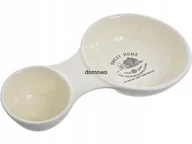 Miski i półmiski - PÓŁMISEK SALATERKA NA DIPY CERAMICZNA SWEET HOME - miniaturka - grafika 1