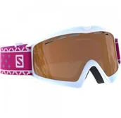 Gogle narciarskie - Salomon Gogle kiwi access 2018 white|tonic orange - miniaturka - grafika 1