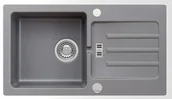 Zlewozmywaki - AXIS Zlewozmywak Granitowy MALIBU 40 Moonlight grey malibu40mg - miniaturka - grafika 1
