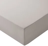 Prześcieradła - AmazonBasics prześcieradło z gumką, z mikrofibry, jasnoszary, 140x200x30 cm FTD-LTG-005 - miniaturka - grafika 1