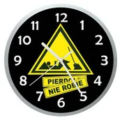 Zegary - Atrix Zegar naścienny solid dla nieroba ATE2013PN - miniaturka - grafika 1