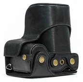 Akcesoria fotograficzne - MegaGear "Ze skóry naturalnej torba na aparat  łatwe do zainstalowania, gotowe do megagear" tripod akcesoria do pracy w firmie  kompatybilny z SONY Alpha A6500 |16  obwodowej i 70 MM |  MG1201 - miniaturka - grafika 1