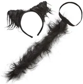 Gadżety dla niej i dla niego - Widmann Zestaw "Kocica" czarny WI11611 - miniaturka - grafika 1