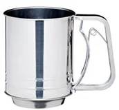 Sitka - Kitchen Craft mąka sitkiem ze stali nierdzewnej KCSIFTER - miniaturka - grafika 1