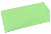 Artykuły biurowe - Herlitz przekładki tekturowe, trapezowe, 120 x 230 mm, zielony 100 szt. 10838225 - miniaturka - grafika 1