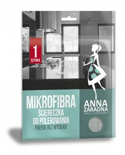 Anna Zaradna Ścierka Ściereczka do polerowania z mikrofibry - Ściereczki, gąbki, czyściki - miniaturka - grafika 3