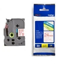 Brother Taśma 24mm RED ON WHITE - Akcesoria do kas i terminali - miniaturka - grafika 6