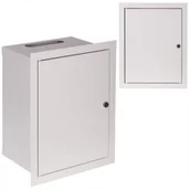 Bezpieczniki elektryczne - Rozdzielnica podtynkowa skrzynka elektryczna 2x12 - miniaturka - grafika 1