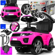 Chodziki - Jeździk Chodzik Pchacz 6w1 Muzyka Maxi Gumowe Koła - miniaturka - grafika 1