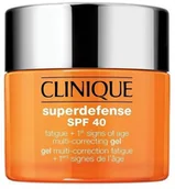 Kremy do twarzy - Clinique Superdefense SPF40 Fatigue + 1st Signs of Age Multi Correcting Gel 50ml 99088-uniw - miniaturka - grafika 1