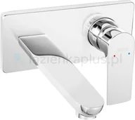 Baterie umywalkowe - Ferro Algeo Square bateria umywalkowa chrom BAQ3PA18 - miniaturka - grafika 1