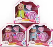 Lalki dla dziewczynek - Icom BOBASEK 24 CM + AKCESORIA AN021719 - miniaturka - grafika 1