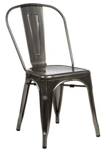 D2.Design Krzesło Paris w kolorze metalu DK-41329 DK-41329 - Krzesła - miniaturka - grafika 2