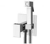 Baterie podtynkowe - Sapho Bateria podtynkowa z prysznicem bidetowym, chrom 1103-08 - miniaturka - grafika 1