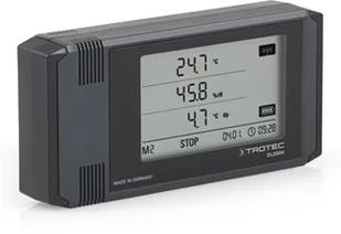 TROTEC Rejestrator danych Profi DL200H antracytowy - Inne urządzenia pomiarowe - miniaturka - grafika 3