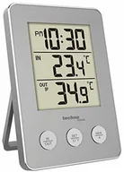 Termometry domowe - Technoline Wewnętrzna zewnętrzna-termometr stal  WS 9175 obr/min/max pamięć masowa inkl.1 nadajnik WS 9175 - miniaturka - grafika 1