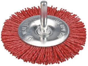 Verto Szczotka ścierna tarczowa, 75mm, z trzpieniem, , 62H712 - Materiały ścierne - miniaturka - grafika 2