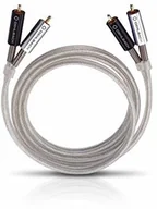 Kable - Oehlbach Silver Express pierwszorzędny zestaw kabli cinch stereo do odtwarzacza CD i wzmacniacza 2m srebro - miniaturka - grafika 1