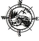 Dekoracje domu - DECOlicious.pl Róża Wiatrów / Kompas 3D 4x4 OFF ROAD DECODS16 - miniaturka - grafika 1