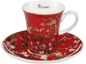 Filiżanki - Goebel Filiżanka do espresso Drzewo migdałowe czerwone Vincent van Gogh Goebel 67-011-78-1 - miniaturka - grafika 1