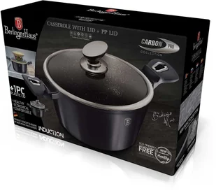 Berlinger Haus Lumarko Garnek granitowy 24cm berlingerhaus bh-6893 carbon pro BH-6893 - Garnki - miniaturka - grafika 6