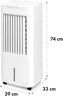 Klarstein Klarstein Iceberg Pure, chłodnica powietrza, natężenie przepływu powietrza: 283 m/h, 65 W, zbiornik: 5 l HTR7-IcebergPureW - Klimatory - miniaturka - grafika 2