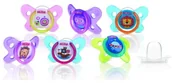 Smoczki uspokajające - Nuby Nuby Smoczek motylek 6-36M ID5857MFS - miniaturka - grafika 1