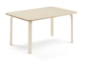 Stoły i stoliki do biura - AJ Produkty Stół ELTON, 1200x700x590 mm, brzoza laminat, brzoza - miniaturka - grafika 1