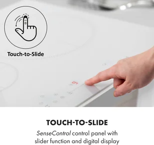 Płyta elektryczna do zabudowy Klarstein Delicatessa 77 Hybrid (CP4-Delicatessa77-HW) - Płyty elektryczne do zabudowy - miniaturka - grafika 7