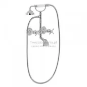 Baterie wannowe i prysznicowe - Tres Clasic bateria wannowa kompletna retro 24217601 24217601 - miniaturka - grafika 1