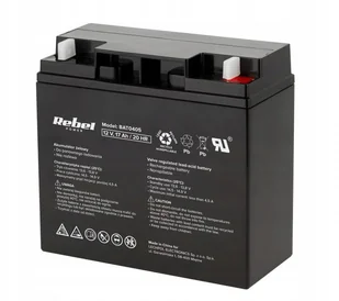 LP Akumulator żelowy 12V 17Ah Rebel - Akumulatory ogólnego zastosowania - miniaturka - grafika 3