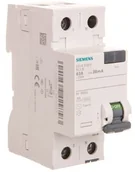 Bezpieczniki elektryczne - Siemens Wyłącznik różnicowoprądowy 2P 63A 0,03A typ AC 5SV4316-0 - miniaturka - grafika 1