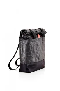 Lekue To Go Limited 1 L Czarny Lunch Box Dwukomorowy Plastikowy Ze Sztućcami I Torbą Termiczną - Lunch boxy - miniaturka - grafika 8